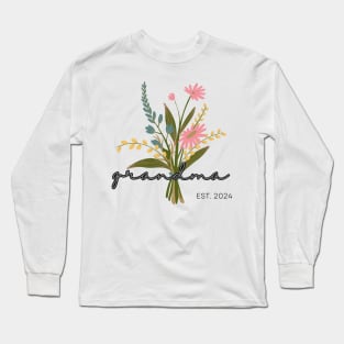 Vintage Design for Gandma Long Sleeve T-Shirt